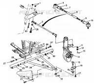 wishbones SPORTSMAN 500 W969244 and SWEDISH SPORTSMAN 500 S96924 (4936093609C001)