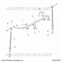 SUSPENSION, BARRA DI STABILIZZAZIONE