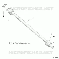 TRASMISSIONE, REAR PROP SHAFT