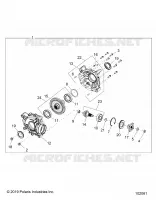 TRASMISSIONE, REAR GEARCASE INTERNALS
