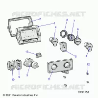 ELETTRICO, DASH INSTRUMENTS AND CONTROLS