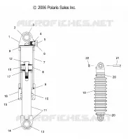 SHOCK ANTERIORE TRACK (SPECIAL 08 BUILD)