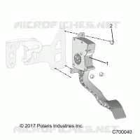 ENGINE, ACCELERATORE PEDALE