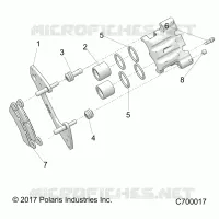 FRENO ANTERIORE CALIPER