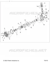 TRASMISSIONE, FRONT GEARCASE