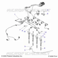 ELETTRICO, WIRE HARNESS, ENGINE