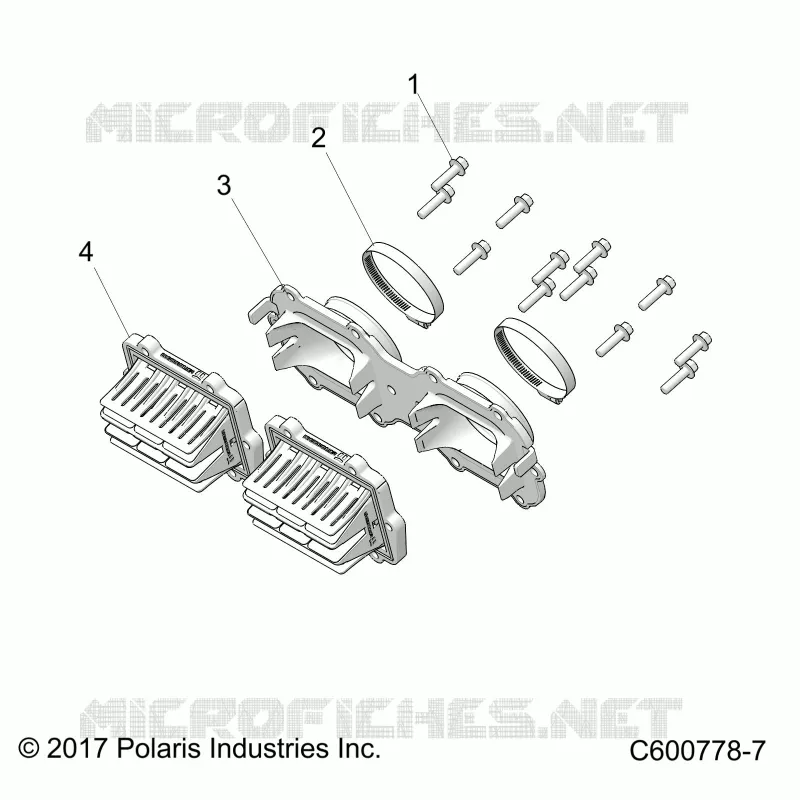 ENGINE, REED VALVE AND CORPO FARFALLATO ADAPTOR