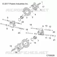 SUSPENSION, PORTAPACCHI POSTERIORE