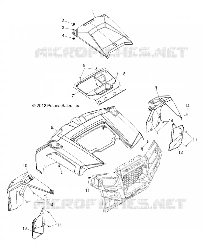 CAPPUCCIO and FRONT BODY WORK