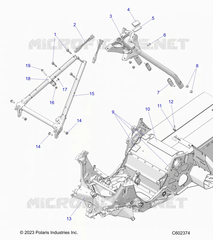 TELAIO, TELAIO ASM. AND OVER STRUCTURE