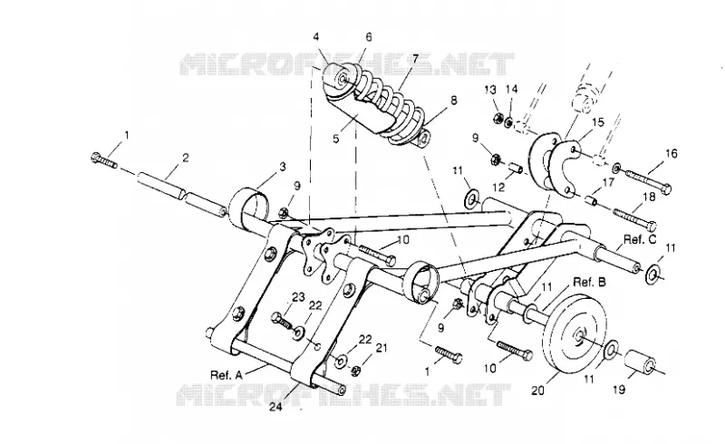 ANTERIORE COPPIA ARM SPORT TOURING 0950243 and  EUROPEAN SPORT TOURING (4928822882C002)