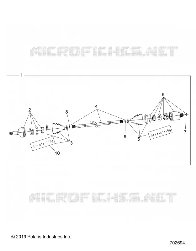 TRASMISSIONE, HALF SHAFT, FRONT