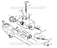 SERBATOIO OLIO ASSEMBLY 4x4 300 W958130 (4930183018A013)