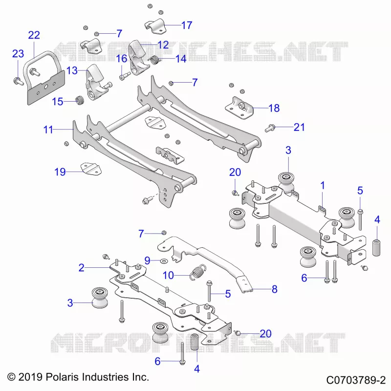 SEDE MOUNTING, FRONT