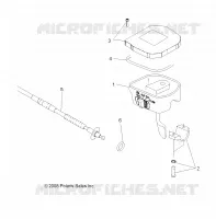 TIMONE, CONTROLLI, ACCELERATORE ASM. and CABLE