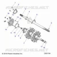 TRASMISSIONE, JACKSHAFT AND DRIVESHAFT