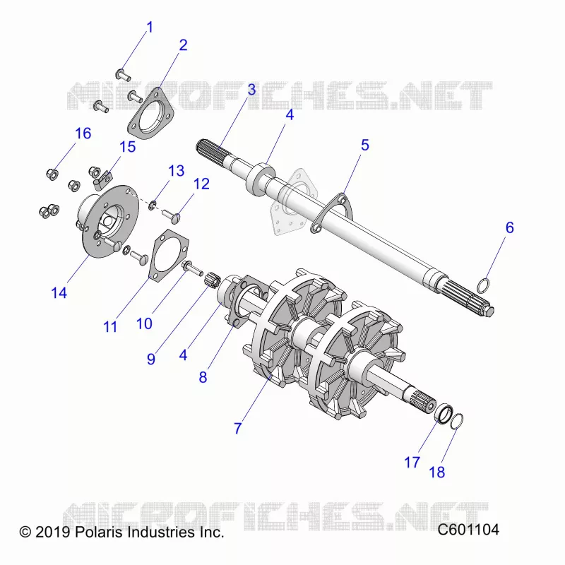 TRASMISSIONE, JACKSHAFT AND DRIVESHAFT