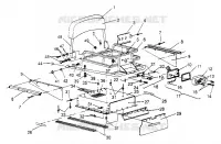 ESTENSIONE RACK   MONTAGGIO TUNNEL WIDETRAK LX 0952064 AND  EUROPEAN WIDETR (4928942894B001)