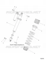SUSPENSION, SHOCK ANTERIORE MOUNTING