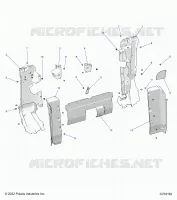 CARROZZERIA POSTERIORE CLOSEOFF, SIDE PANELS -Z22RGE2KAG/BG/RGK2KAN/BN (C703162)