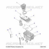 MOTORE, AIR BOX