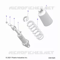 SUSPENSION, SHOCK ANTERIORE TRACK (7045714)