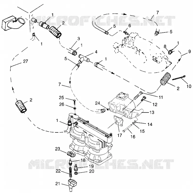 SISTEMA DI RAFFREDDAMENTO SL 700 B974071, Intl. SL 700 I974071, SL 700 Deluxe B974072 (4940874087B011)