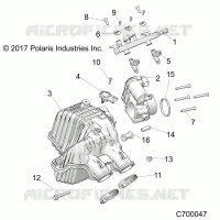 ENGINE, PRESA D'ARIA MANIFOLD