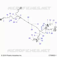BRAKES, BRAKE LINES AND CILINDRO PRINCIPALE
