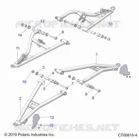 SOSPENSIONI ANTERIORI CONTROL ARMS