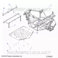CHASSIS, MAIN TELAIO