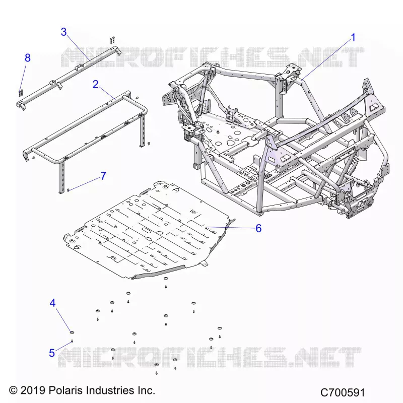 CHASSIS, MAIN TELAIO