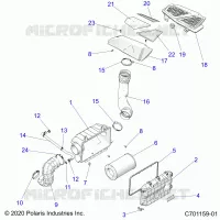 ENGINE, PRESA D'ARIA SYSTEM