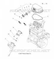 MOTORE, ACCELERATORE MONTAGGIO CORPO