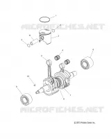 ENGINE, PISTONE &amp; ALBERO MOTORE