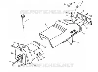SEDILE   SERBATOIO DI GAS XCF 0981643 (4942774277A006)