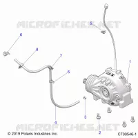 TRASMISSIONE, FRONT GEARCASE MOUNTING