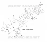 FRENO ANTERIORE CALIPER (BUILT 11/4/13 AND BEFORE)
