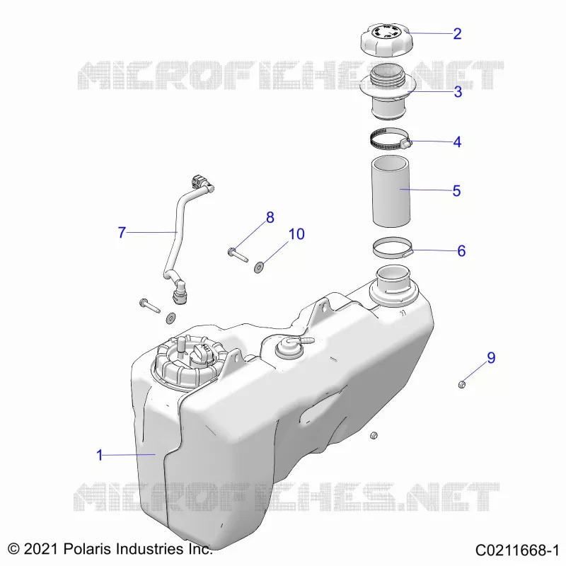 SISTEMA DI ALIMENTAZIONE CARBURANTE, FUEL TANK