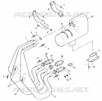 IMPIANTO DI SCARICO 600 XCR 0985677 (4943164316C003)