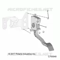 ENGINE, ACCELERATORE PEDALE