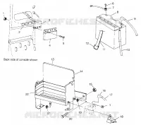BATTERIA BOX WIDETRAK LX 0962064 and EUROPEAN WIDETRAK LX E962064 (4931643164B014)
