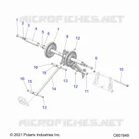 SUSPENSION, POSTERIORE COPPIA ARM