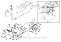 SEDILE   SERBATOIO DI GAS ULTRA TOURING 0985378 and EUROPEAN ULTRA TOURING E985378 (4943404340A009)