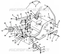 INSIEME DELLO STERZO 600 XCR 0941667 (4927092709016A)