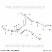 ENGINE, SISTEMA DI RAFFREDDAMENTO, HOSES