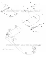 ENGINE, IMPIANTO DI SCARICO, SHIELDS
