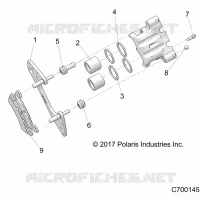 BRAKES, PINZA POSTERIORE