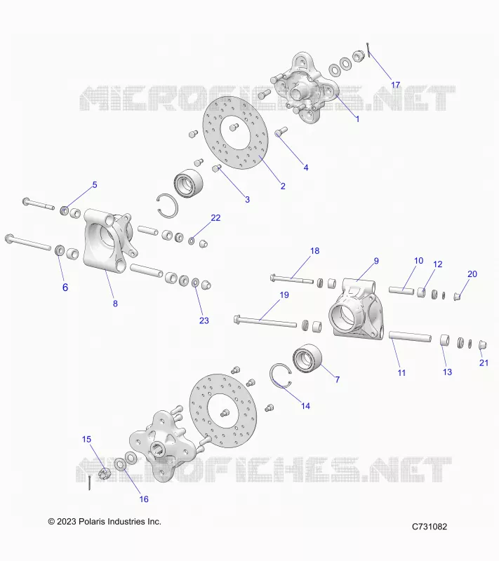 SUSPENSION, PORTAPACCHI POSTERIORE