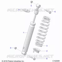SUSPENSION, SHOCK ANTERIORE